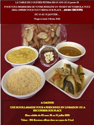 La Table de l'Olivier - Restaurant Marseille - top resto Marseille