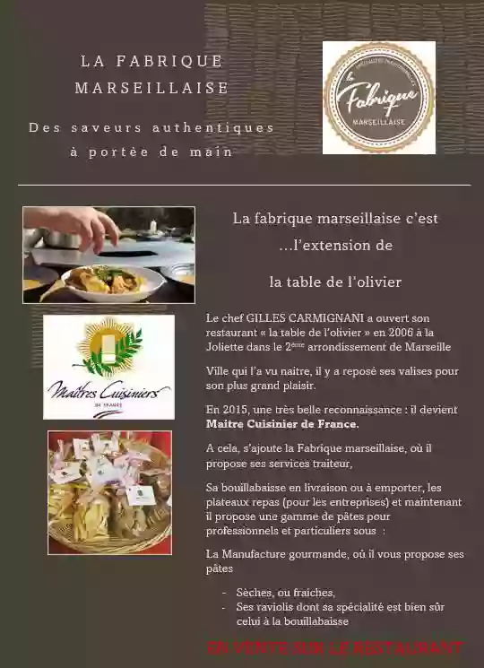 La Table de l'Olivier - Restaurant Marseille - top resto Marseille